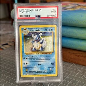 Pokemon Wartortle Classic Holo PSA 9